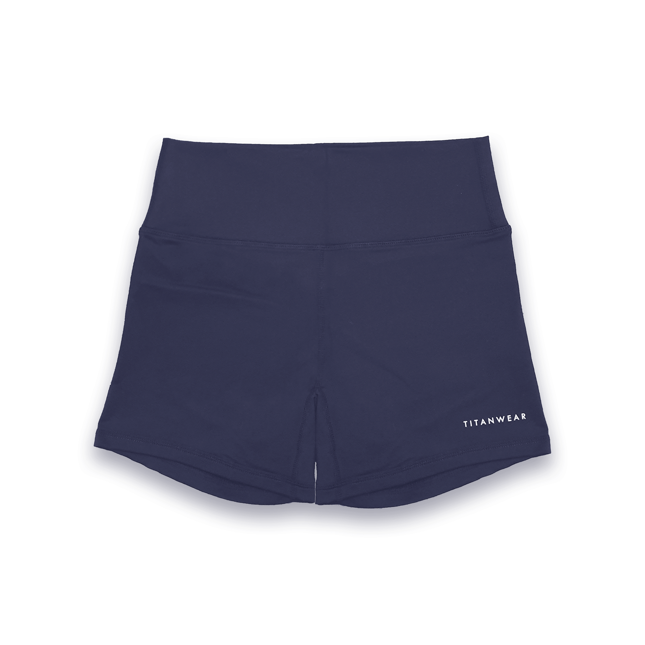 Navy blue shorts top womens