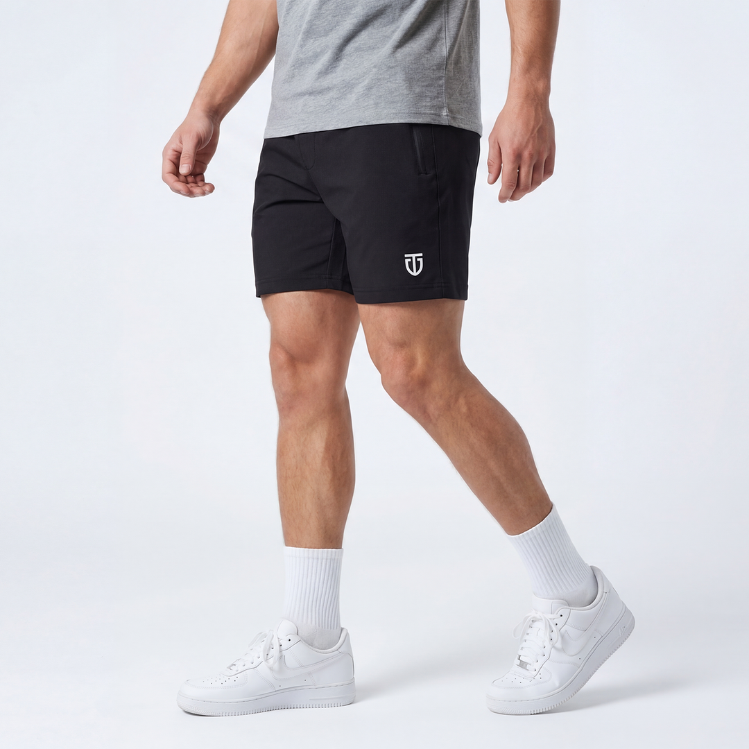 Aesthetic Sweat Shorts - Black