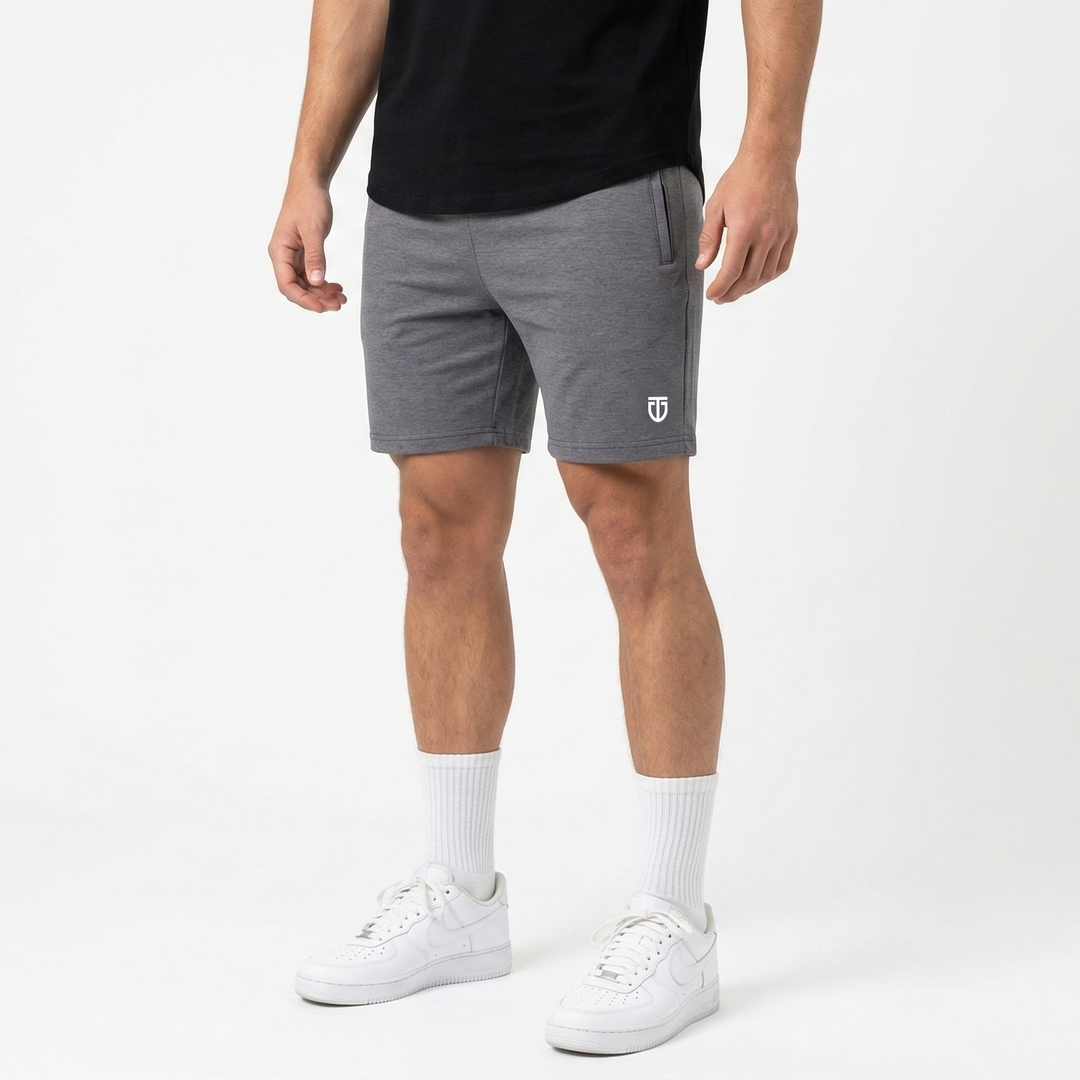 Aesthetic Sweat Shorts - Grey